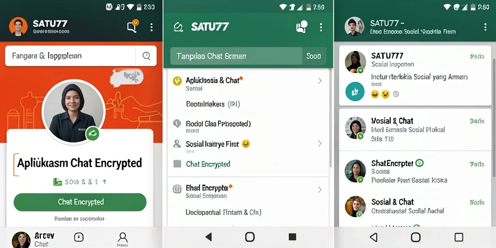 Antarmuka pengguna SATU77 yang menarik dan ramah digunakan.